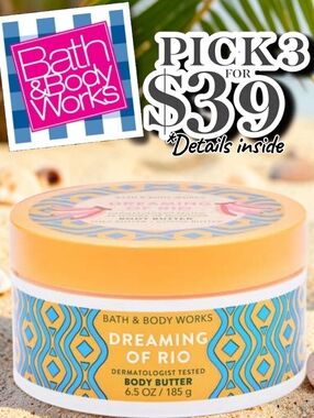 Bath & Body Works Covered Dreaming Of Rio Body Butter